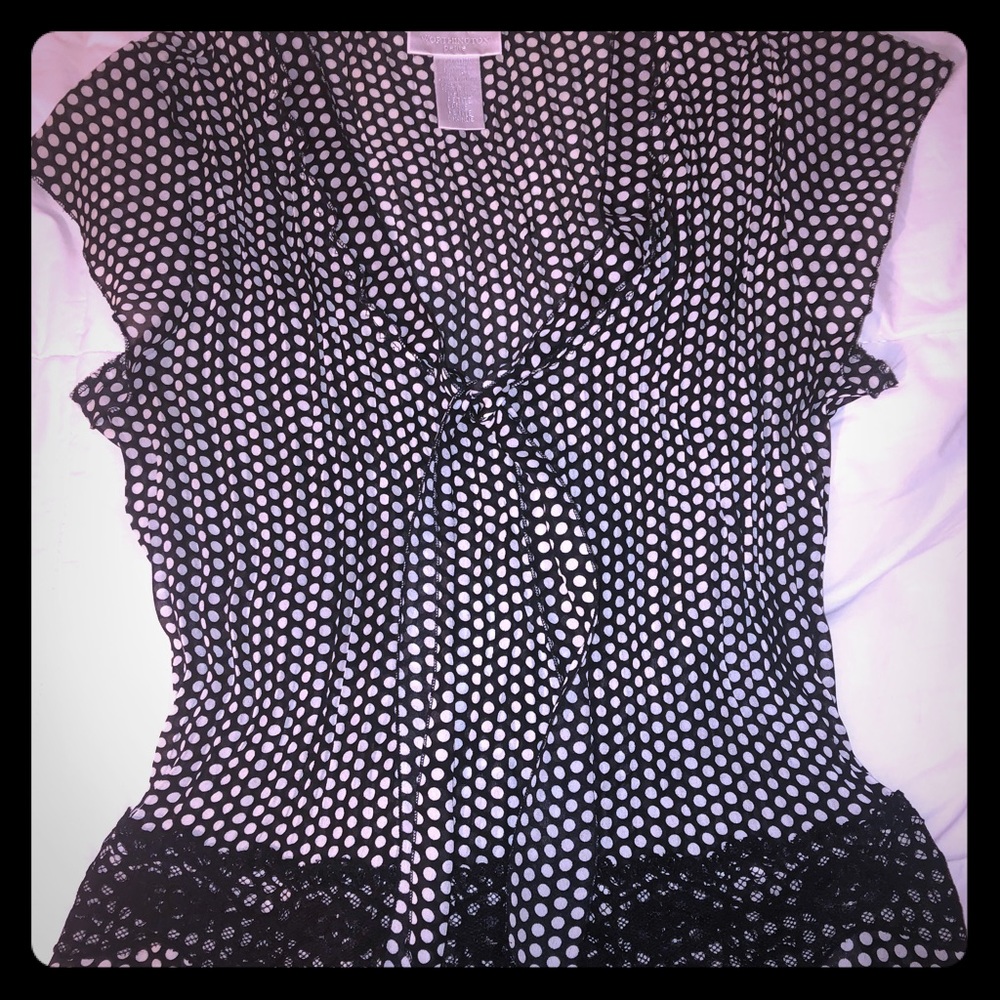 Adorable dressy blouse!